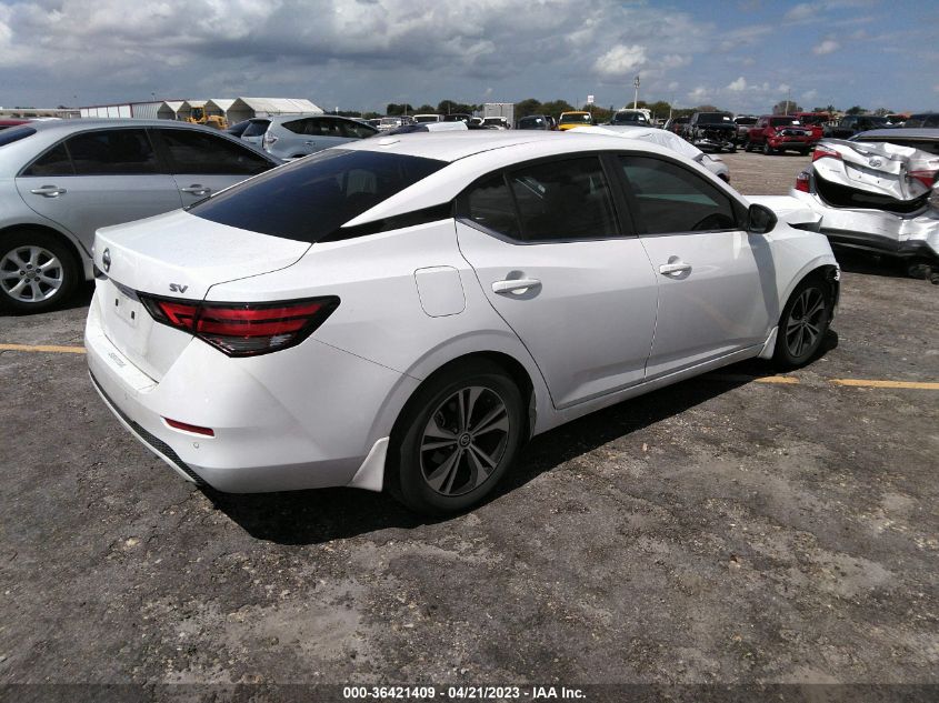 2022 NISSAN SENTRA SV - 3N1AB8CV4NY231892