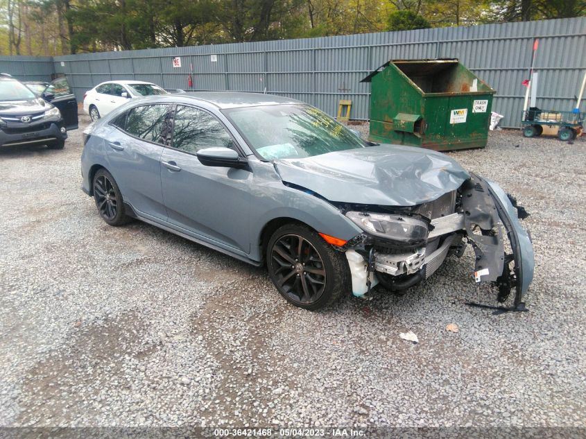 2021 HONDA CIVIC HATCHBACK SPORT - SHHFK7H46MU405631