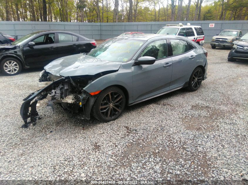 2021 HONDA CIVIC HATCHBACK SPORT - SHHFK7H46MU405631