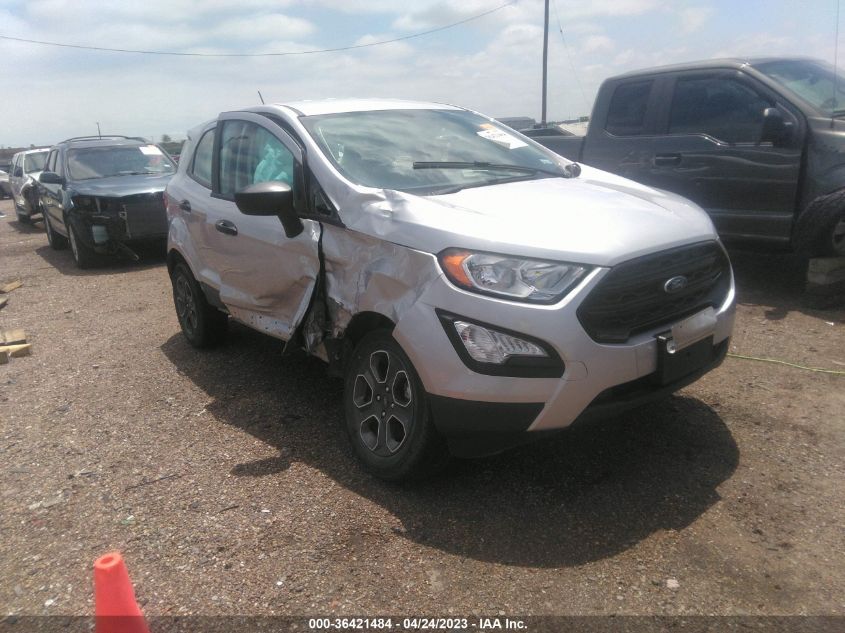 2021 FORD ECOSPORT S - MAJ3S2FE1MC400858