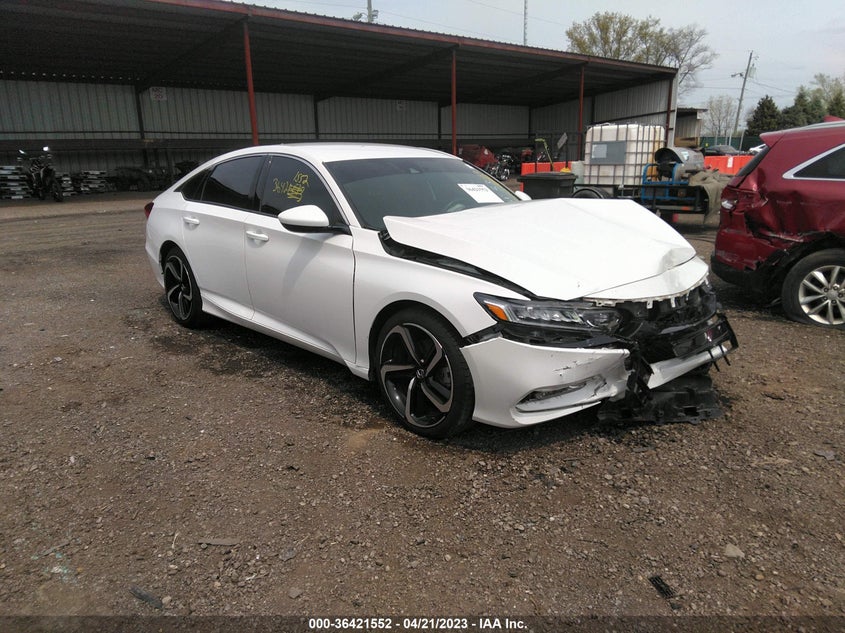 VIN 1HGCV1F37JA061753 2018 HONDA ACCORD SEDAN SPORT 1.5T