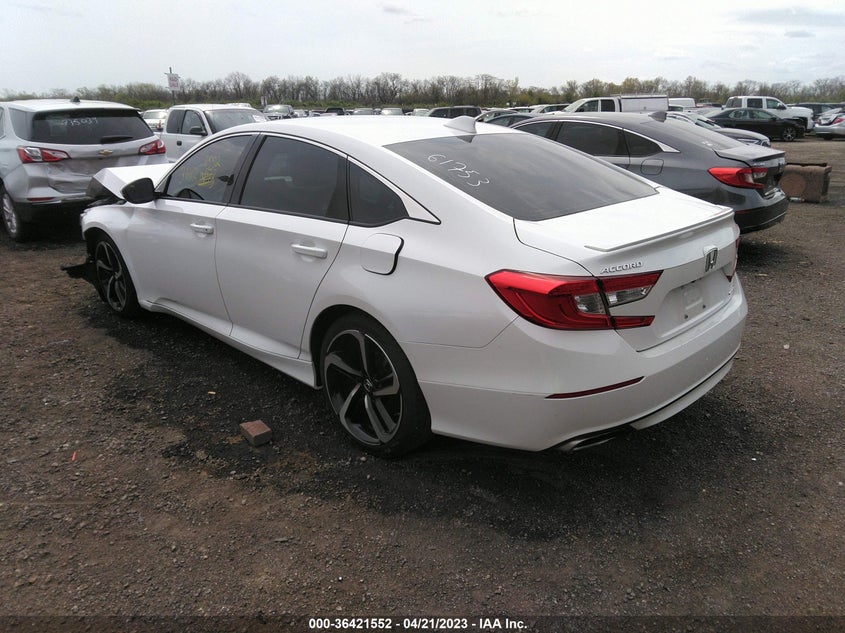 VIN 1HGCV1F37JA061753 2018 HONDA ACCORD SEDAN SPORT 1.5T
