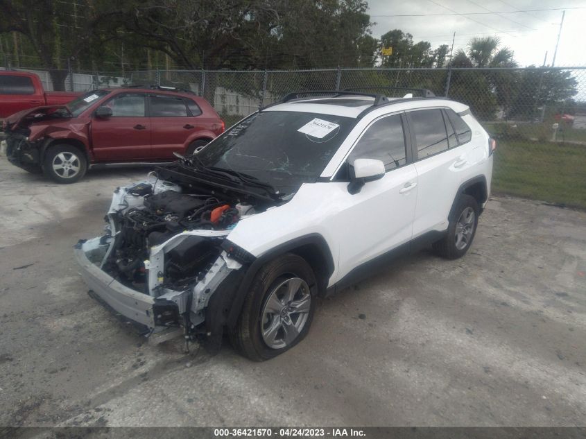 2022 TOYOTA RAV4 HYBRID XLE - 4T3RWRFV9NU057278