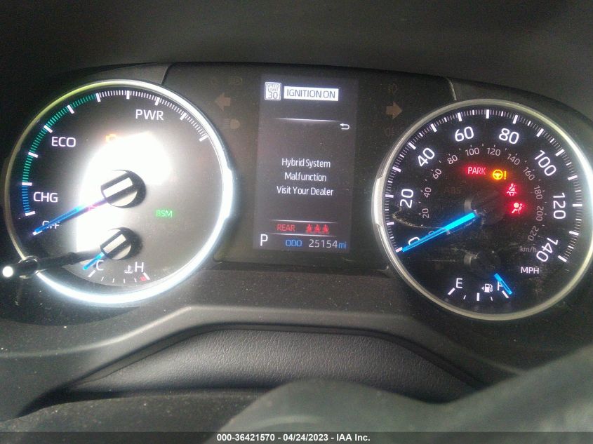 2022 TOYOTA RAV4 HYBRID XLE - 4T3RWRFV9NU057278