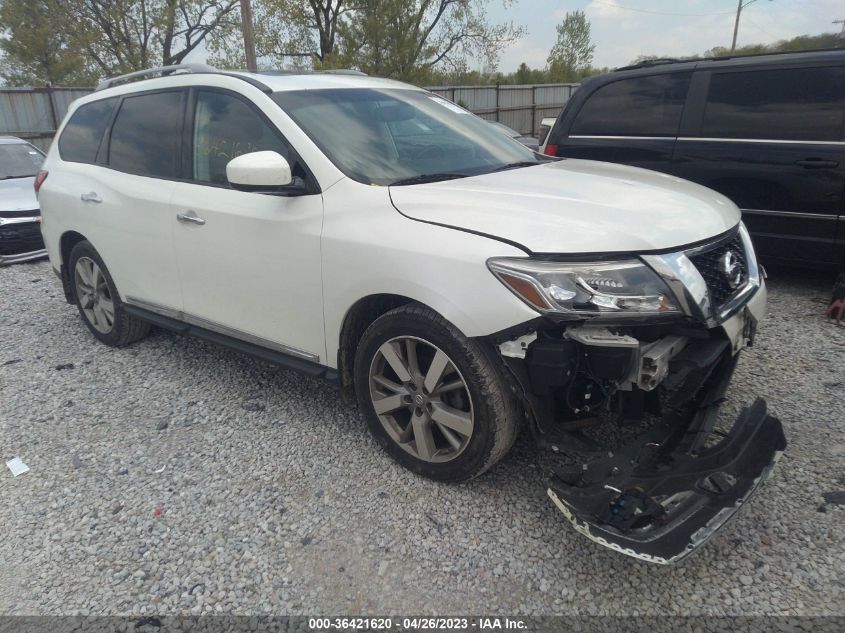 2016 NISSAN PATHFINDER PLATINUM - 5N1AR2MM1GC667943