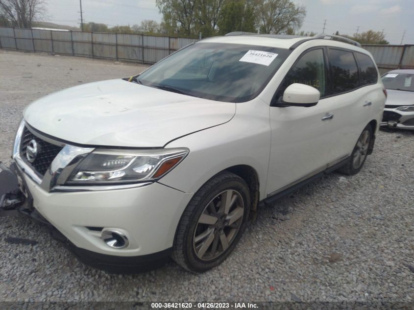 2016 NISSAN PATHFINDER PLATINUM - 5N1AR2MM1GC667943