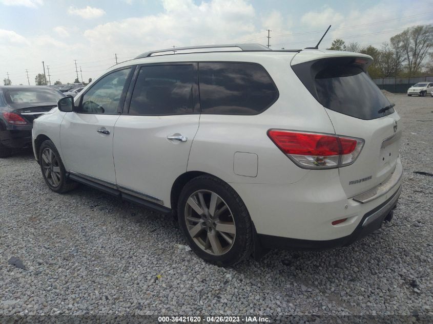 2016 NISSAN PATHFINDER PLATINUM - 5N1AR2MM1GC667943