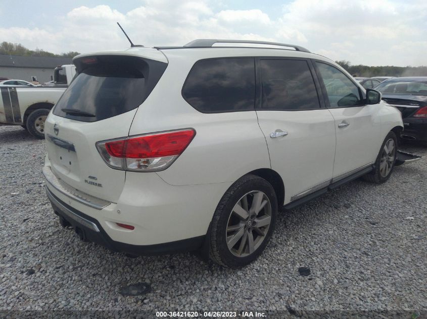 2016 NISSAN PATHFINDER PLATINUM - 5N1AR2MM1GC667943