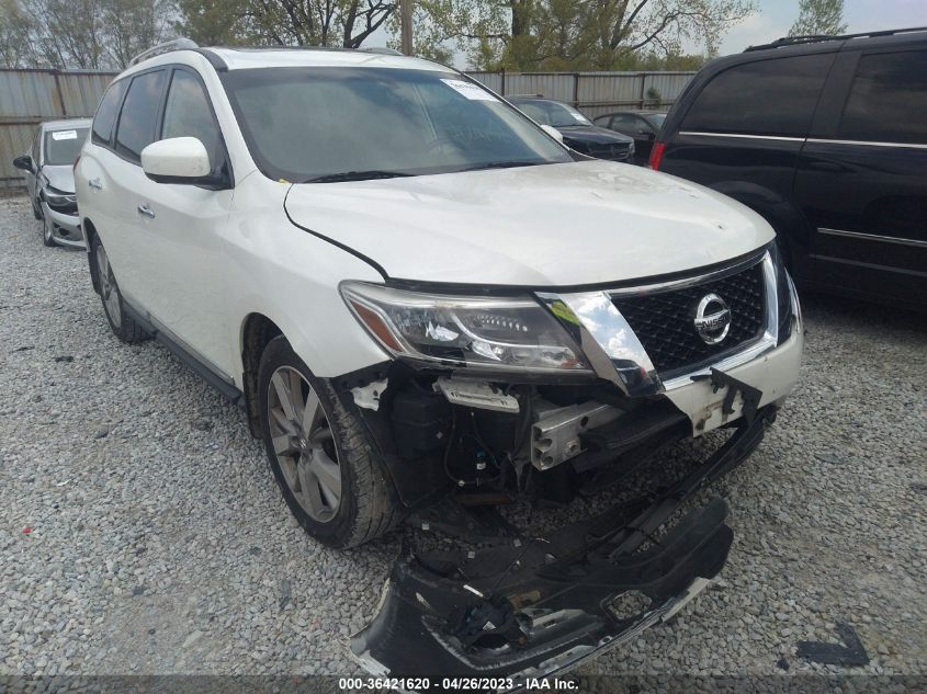 2016 NISSAN PATHFINDER PLATINUM - 5N1AR2MM1GC667943