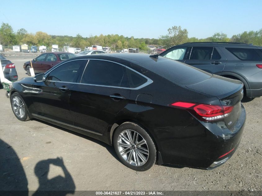 2019 GENESIS G80 3.8L - KMTFN4JE6KU320773