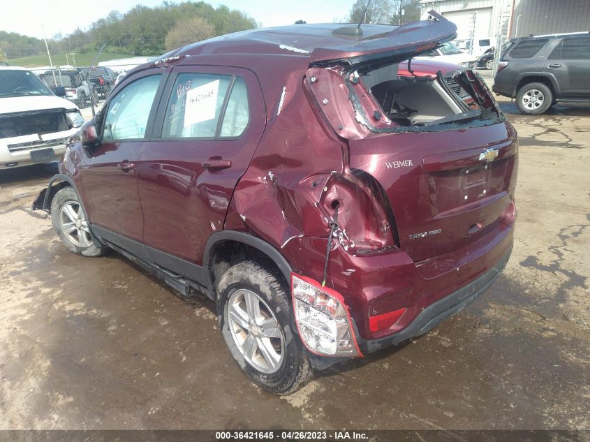 2017 CHEVROLET TRAX LS - 3GNCJNSB8HL275501