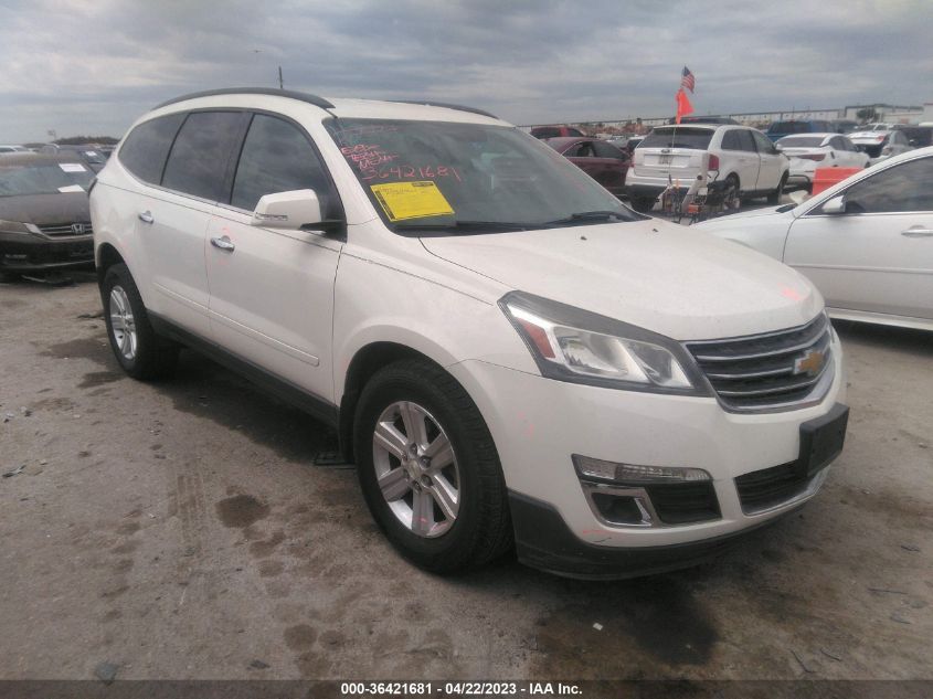 2014 CHEVROLET TRAVERSE LT - 1GNKRGKD1EJ255675