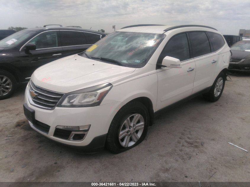2014 CHEVROLET TRAVERSE LT - 1GNKRGKD1EJ255675