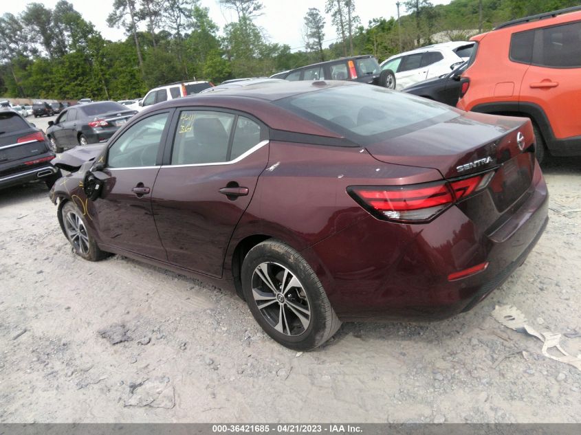 2022 NISSAN SENTRA SV - 3N1AB8CV6NY218089