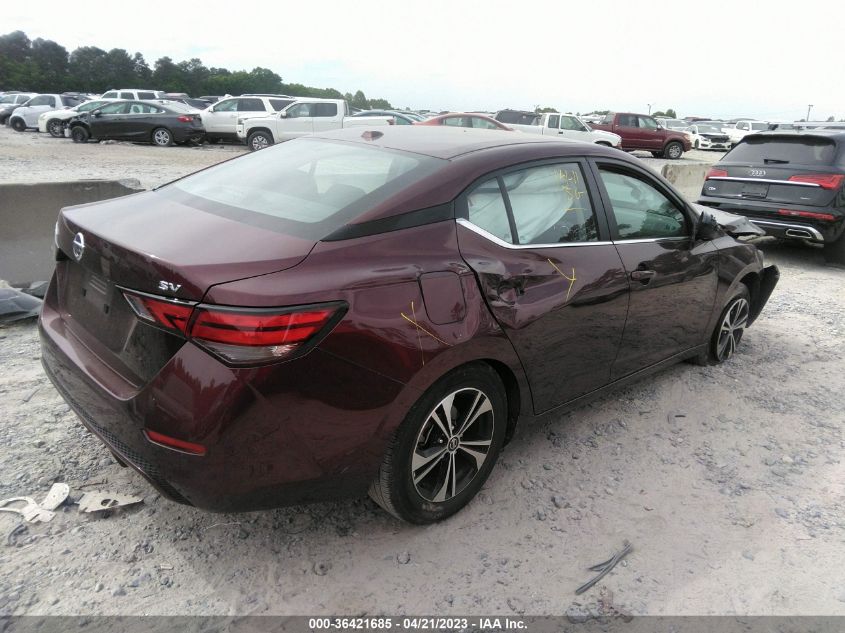 2022 NISSAN SENTRA SV - 3N1AB8CV6NY218089