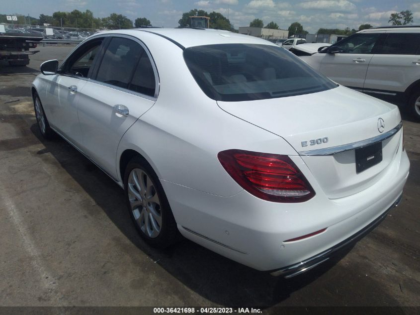 2017 MERCEDES-BENZ E-CLASS E 300 - WDDZF4JB3HA163136