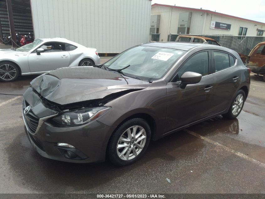 2016 MAZDA MAZDA3 I GRAND TOURING - 3MZBM1N76GM240490