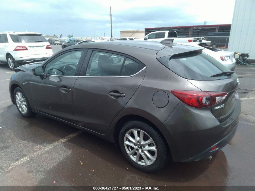 2016 MAZDA MAZDA3 I GRAND TOURING - 3MZBM1N76GM240490