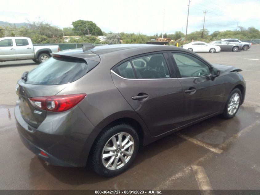 2016 MAZDA MAZDA3 I GRAND TOURING - 3MZBM1N76GM240490