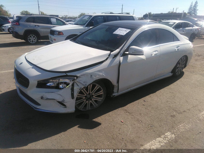 VIN WDDSJ4EB2JN576058 2018 MERCEDES-BENZ CLA CLA 250