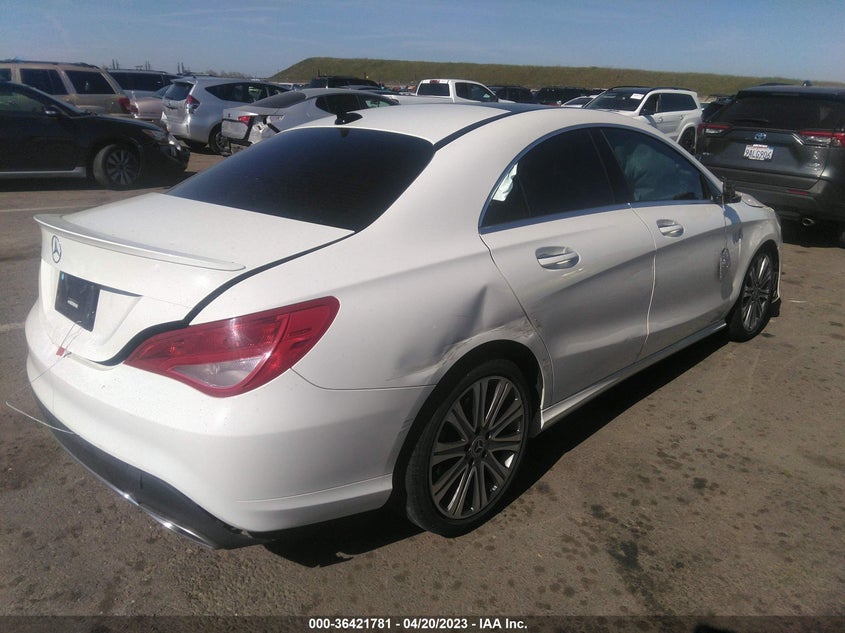 VIN WDDSJ4EB2JN576058 2018 MERCEDES-BENZ CLA CLA 250