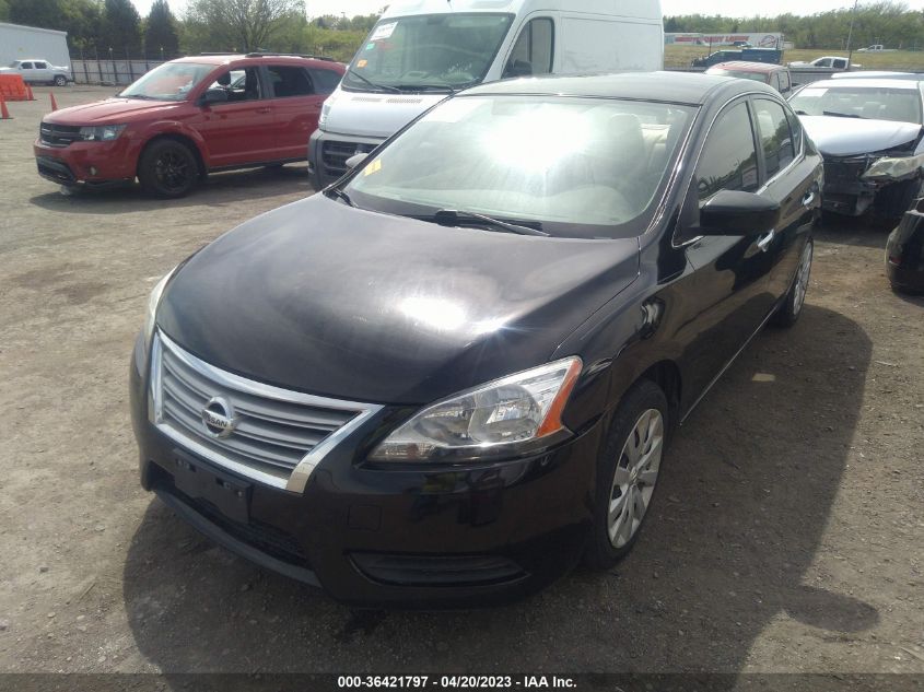 2013 NISSAN SENTRA S - 3N1AB7APXDL753730