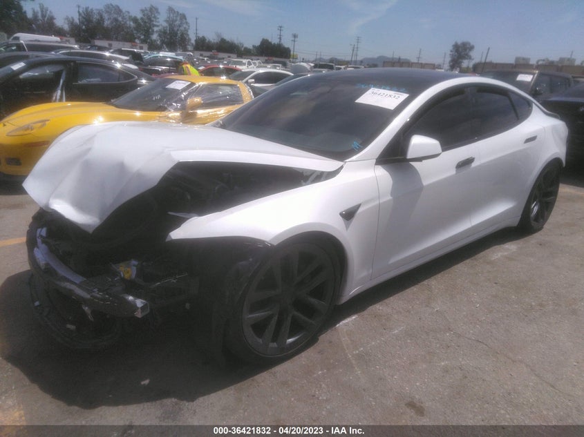 VIN 5YJSA1E56NF492378 2022 TESLA MODEL S