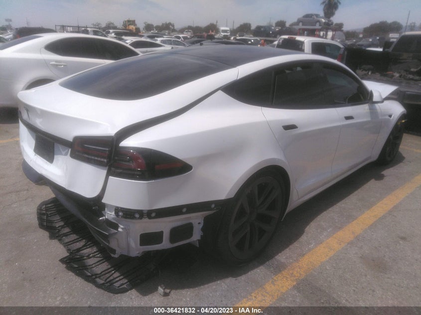 VIN 5YJSA1E56NF492378 2022 TESLA MODEL S