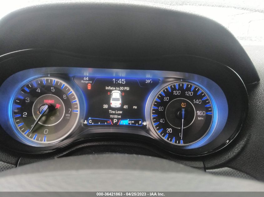 2016 CHRYSLER 300 300S - 2C3CCAGG8GH244132