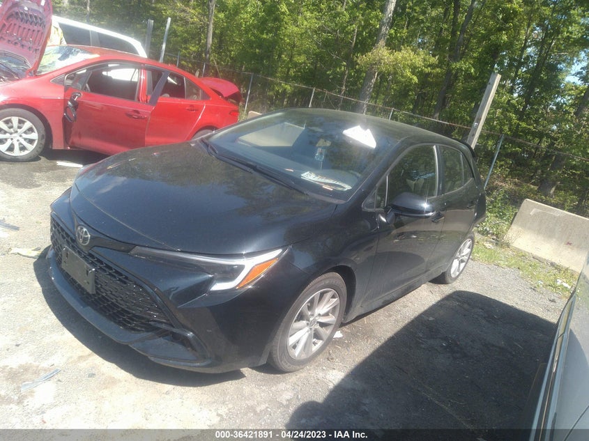VIN JTND4MBE4P3201586 2023 TOYOTA COROLLA HATCHBACK SE