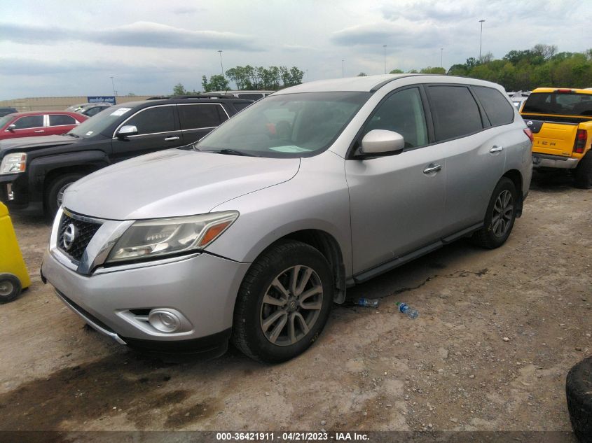 2013 NISSAN PATHFINDER S - 5N1AR2MN3DC677538