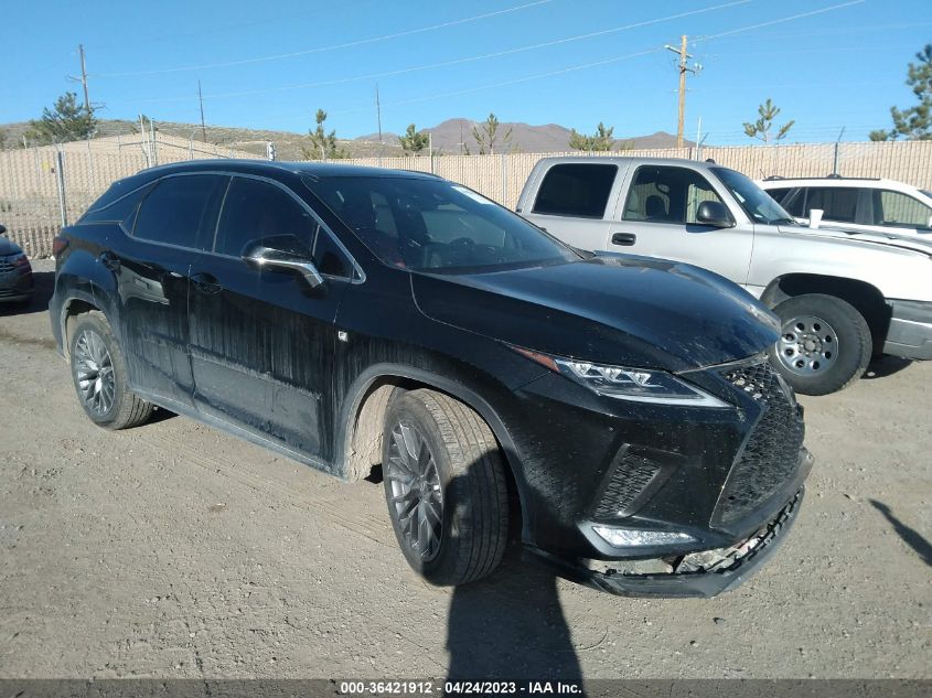 2022 LEXUS RX RX 350 F SPORT HANDLING - 2T2YZMDA7NC324395