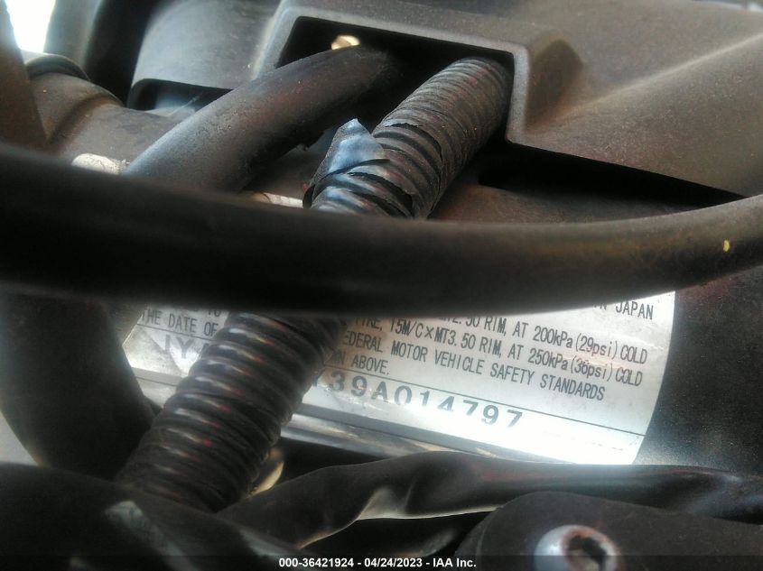 2009 YAMAHA XVS650 C - JYAVM01Y39A014797