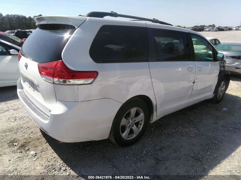 2013 TOYOTA SIENNA LE - 5TDKK3DC6DS289560