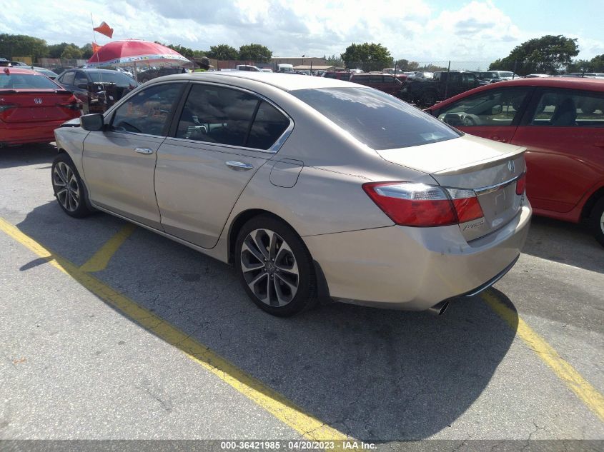 2014 HONDA ACCORD SEDAN SPORT - 1HGCR2F5XEA286976