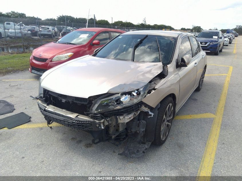 2014 HONDA ACCORD SEDAN SPORT - 1HGCR2F5XEA286976