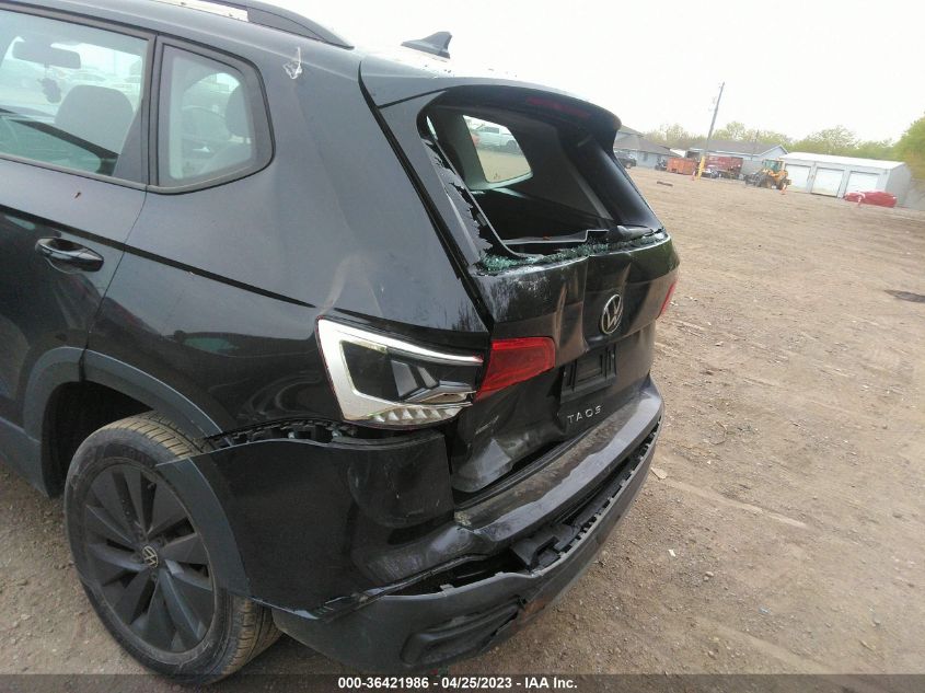 2022 VOLKSWAGEN TAOS S - 3VVDX7B25NM036230