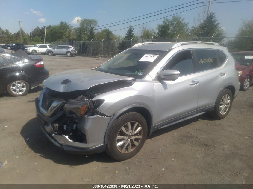 VIN KNMAT2MT1HP597626 2017 NISSAN ROGUE SV