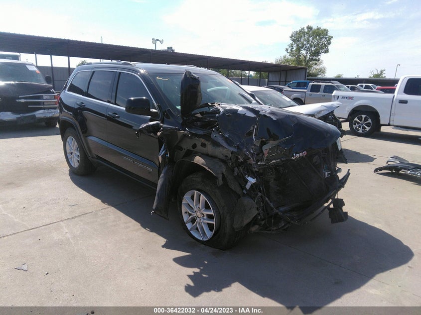 VIN 1C4RJEAG4HC678872 2017 JEEP GRAND CHEROKEE LAREDO