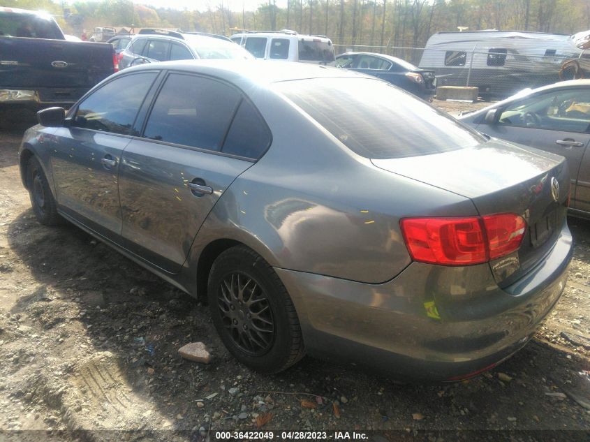 2013 VOLKSWAGEN JETTA SEDAN S - 3VW2K7AJ2DM369459