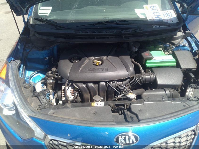 2015 KIA FORTE EX - KNAFZ4A86F5323649