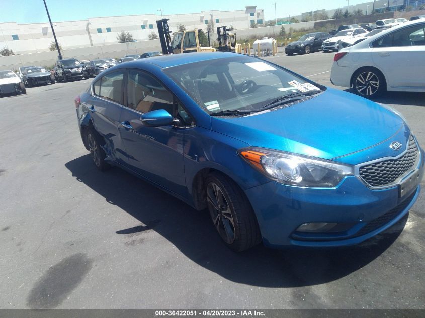 2015 KIA FORTE EX - KNAFZ4A86F5323649