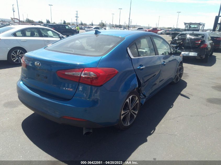 2015 KIA FORTE EX - KNAFZ4A86F5323649