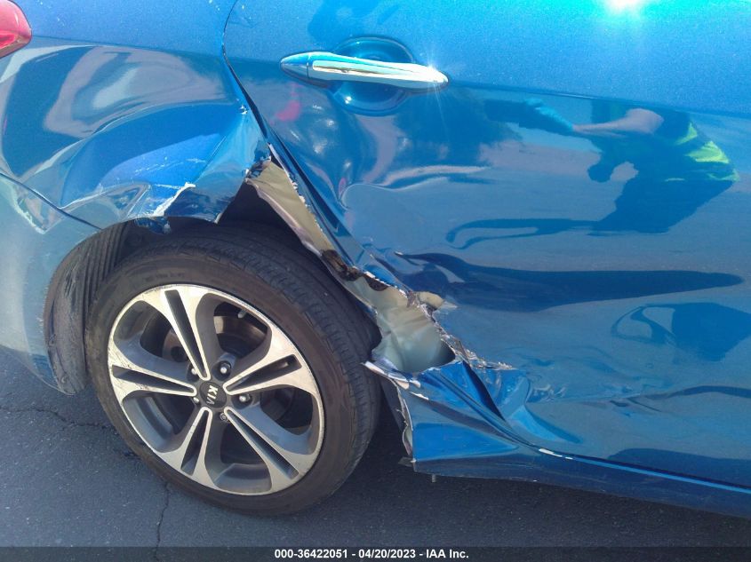 2015 KIA FORTE EX - KNAFZ4A86F5323649