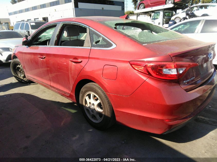 2016 HYUNDAI SONATA 2.4L SE - 5NPE24AF5GH384638