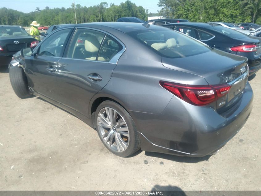 2019 INFINITI Q50 3.0T SPORT - JN1EV7AR9KM593465