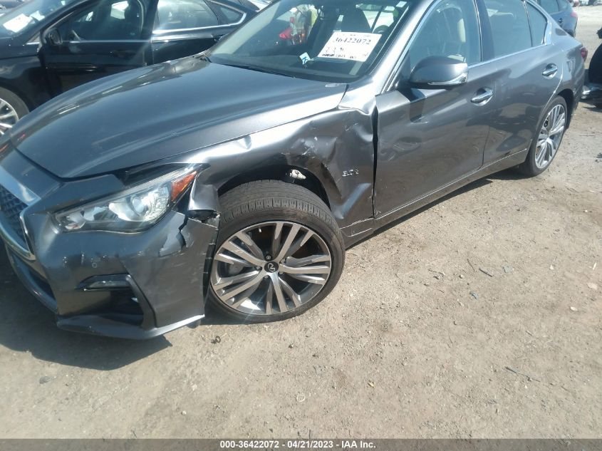 2019 INFINITI Q50 3.0T SPORT - JN1EV7AR9KM593465