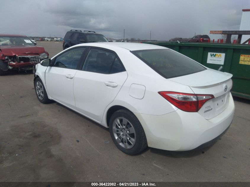 2014 TOYOTA COROLLA L/LE/S/S PLUS/LE PLUS - 2T1BURHE7EC155952