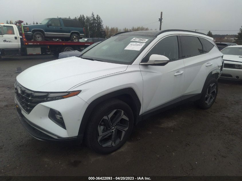 2022 HYUNDAI TUCSON HYBRID LIMITED KM8JECA10NU038676