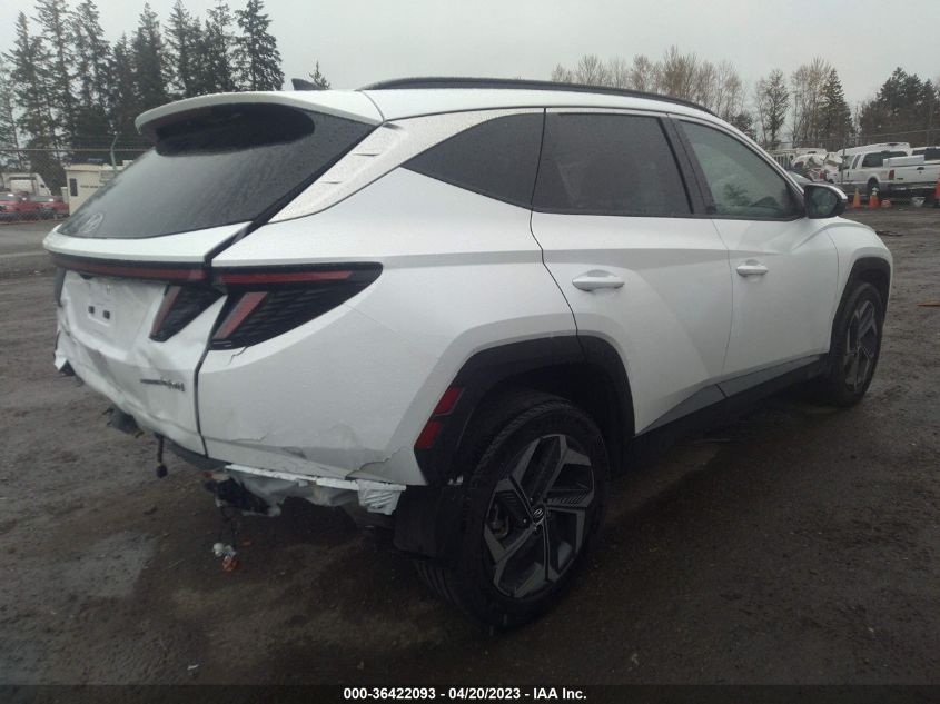 2022 HYUNDAI TUCSON HYBRID LIMITED KM8JECA10NU038676